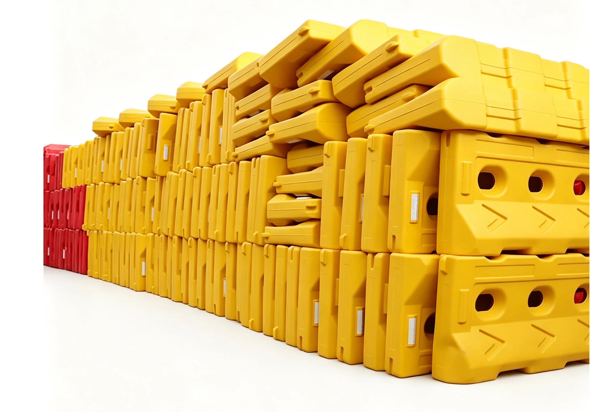 Three-Hole Water Barrier