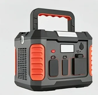 Portable Power Station Housing — Front View