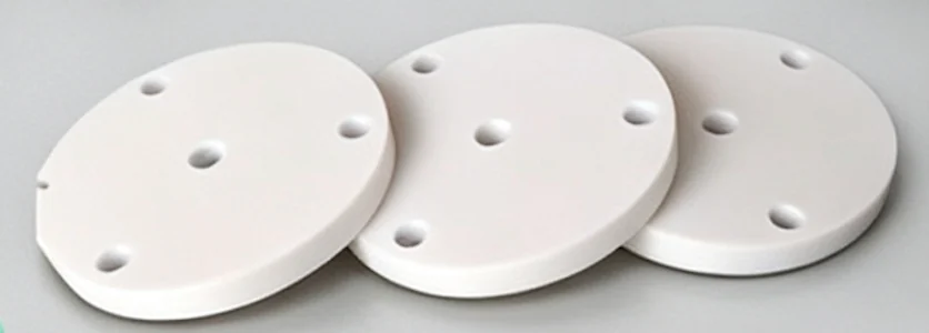 White PTFE Round Sealing Cover Plate