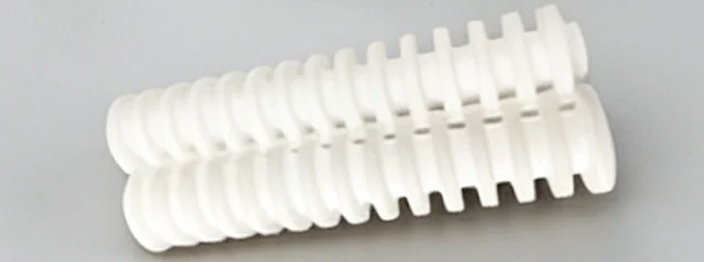 Double-Start Translucent Plastic Worm Gear