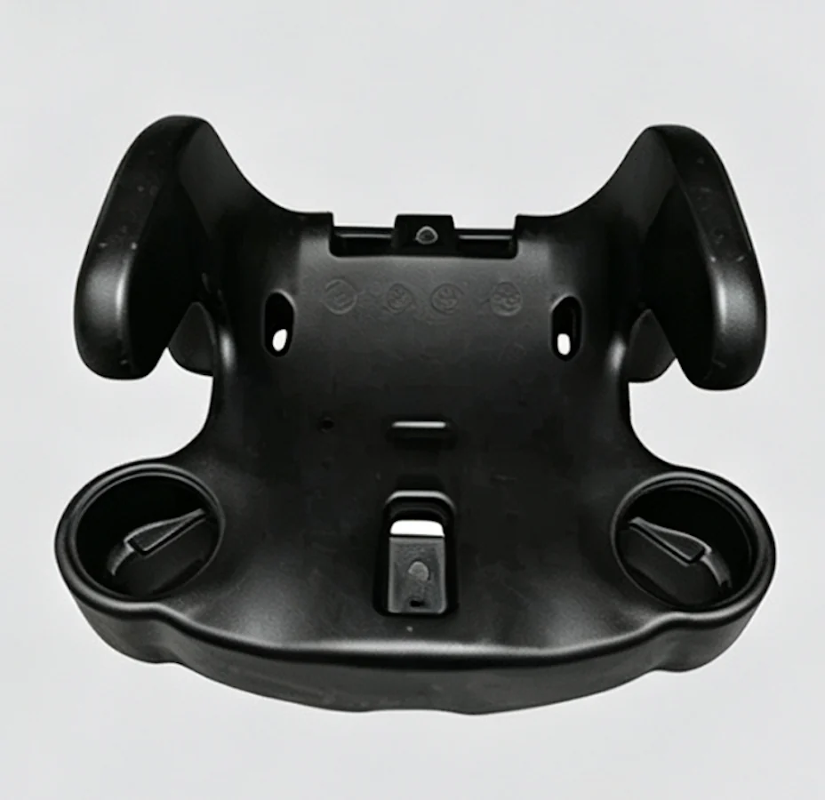 Black Injection-Molded Peripheral Mounting Bracket